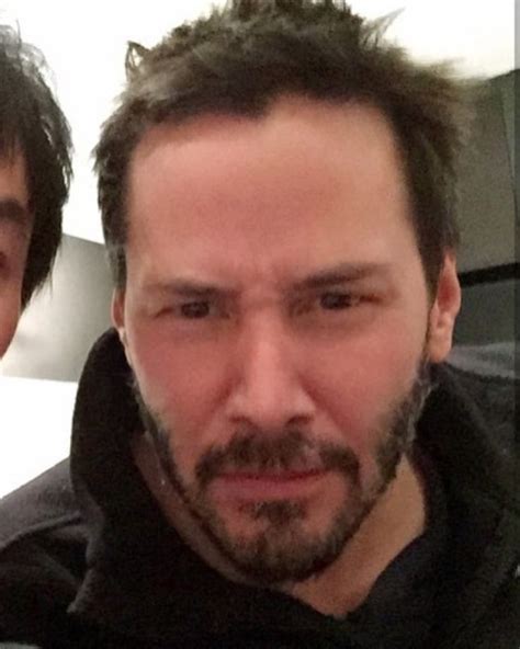 keanu reeves instagram|keanu reeves selfie picture.